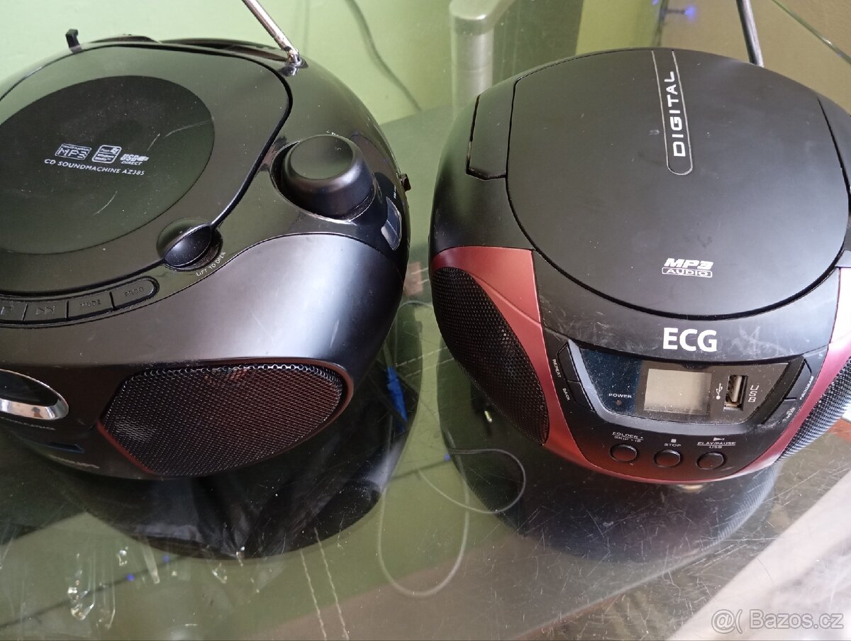 Philips Sony kazeťáky