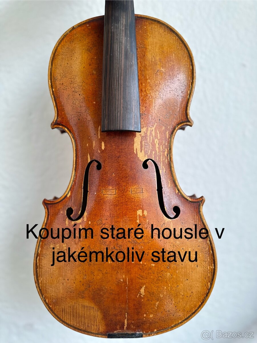 Koupím staré smyčcové nástroje