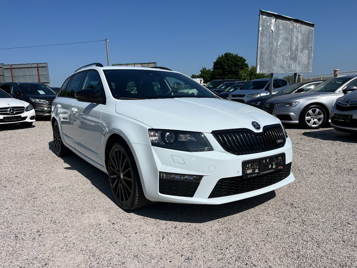 Škoda Octavia RS 162kW DSG 139TKM