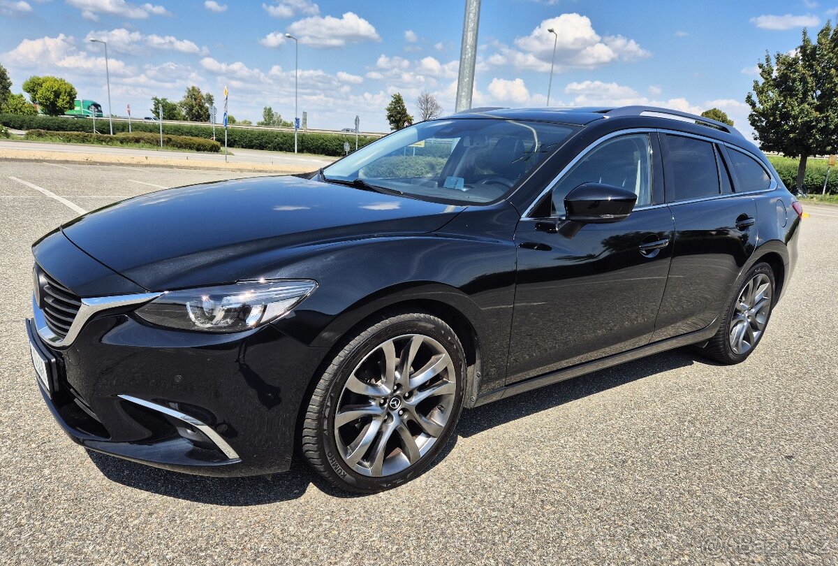 MAZDA 6 2.5i 141KW KOMBI LED BOSE HUD⭐ PLNÁ VÝBAVA PERF.STAV