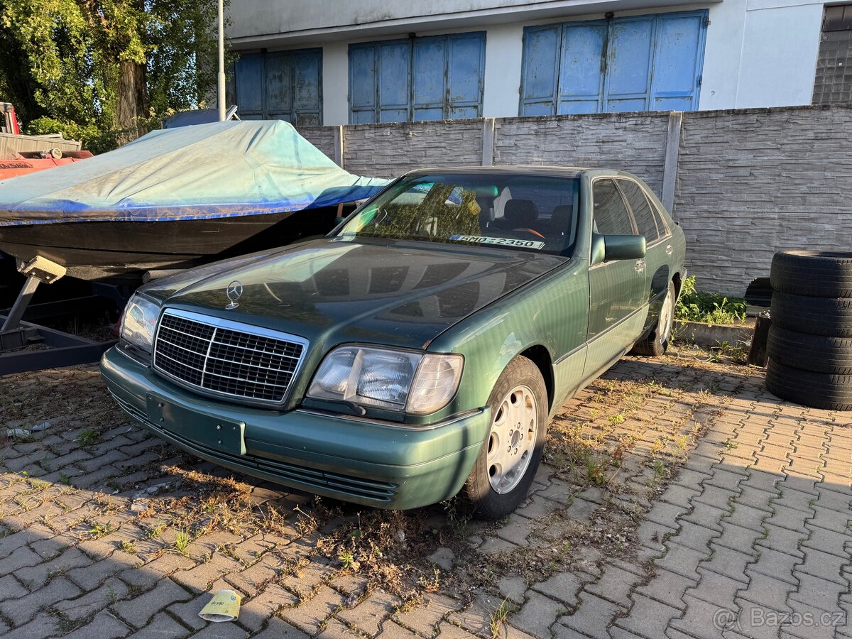 Mercedes-Benz Mamut W140 4.2 V8 400se k renovaci