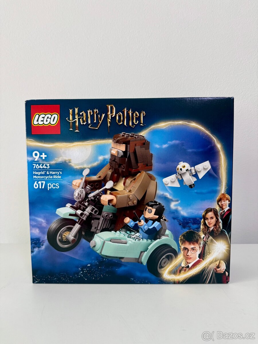LEGO 76443 Hagrid™ a Harry na motorce