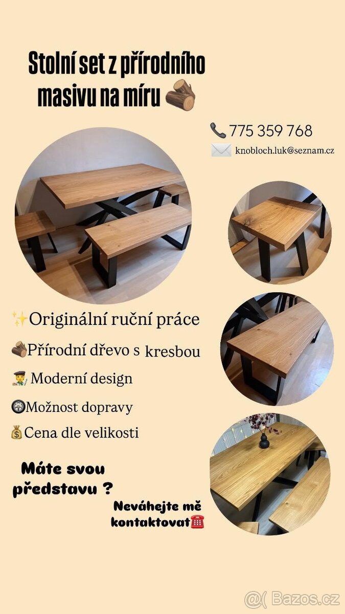 Stoly z lesa
