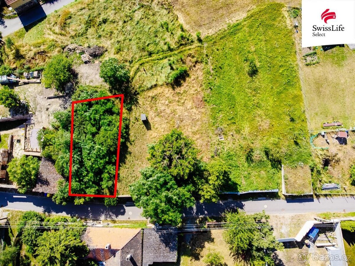 Prodej stavebního pozemku 187 m2, Hrádek