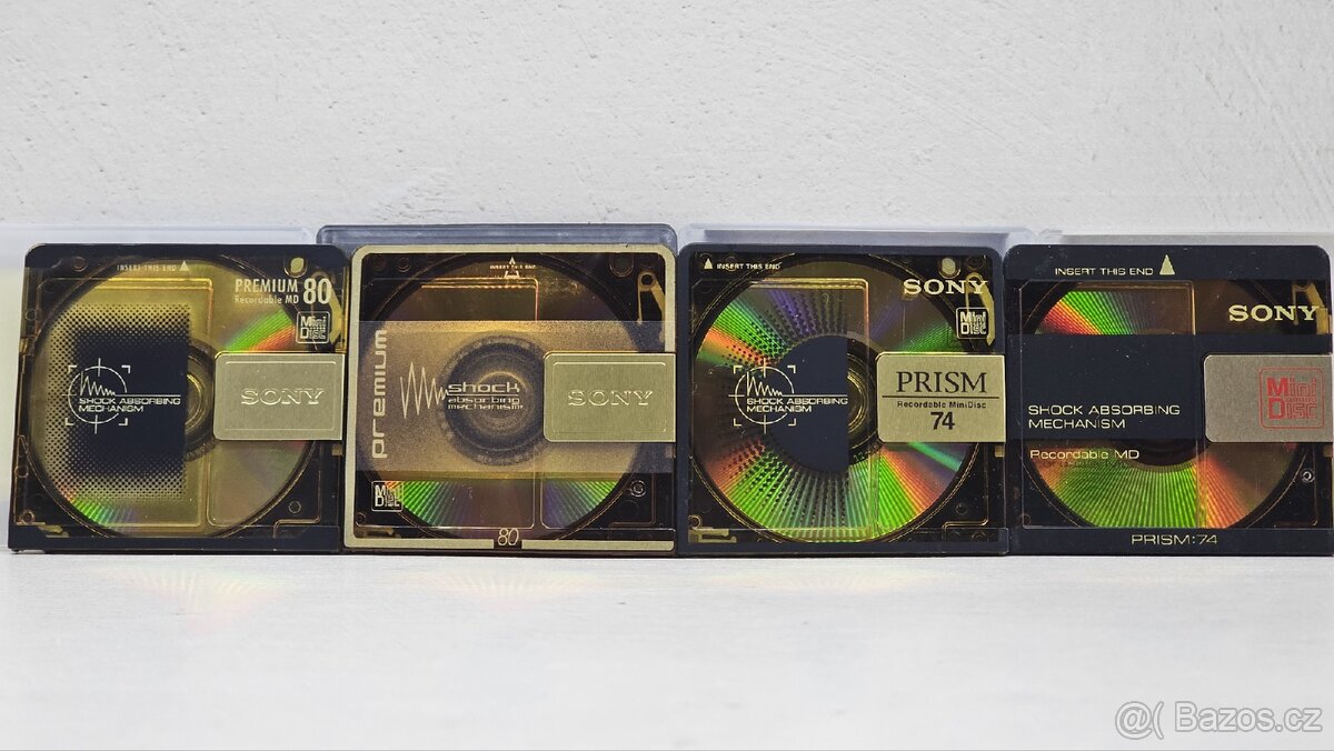 Minidisc Minidisk media MD sony prism premium