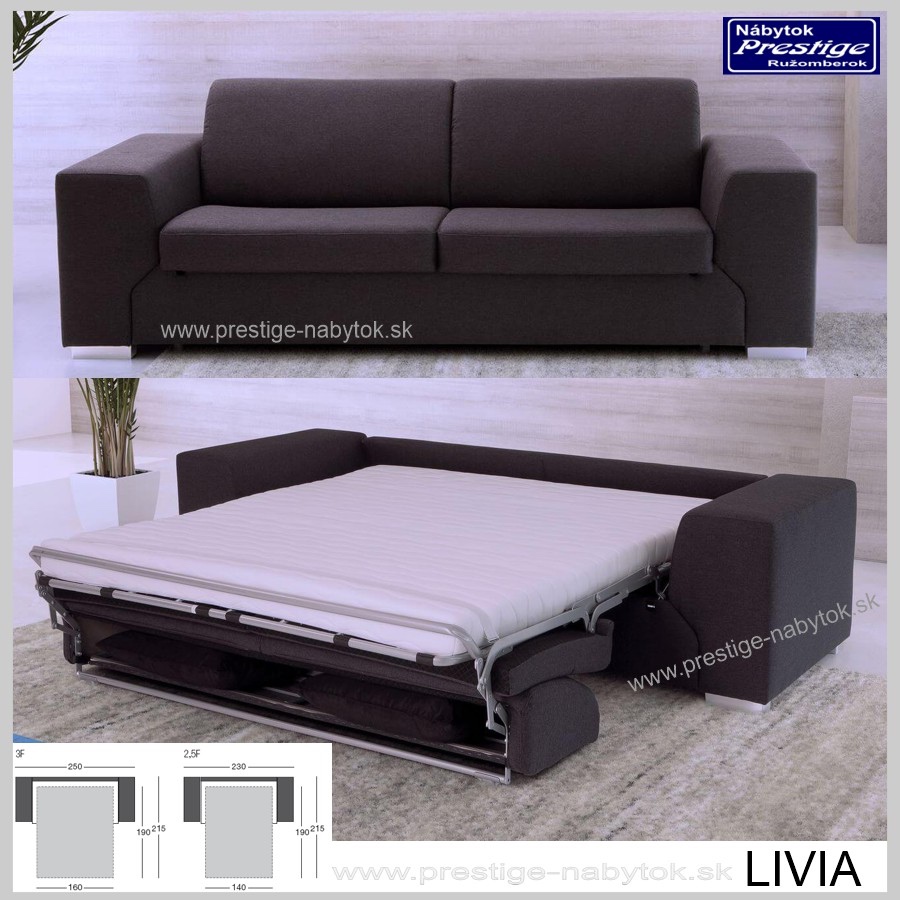 Rozkládací pohovka s matrací