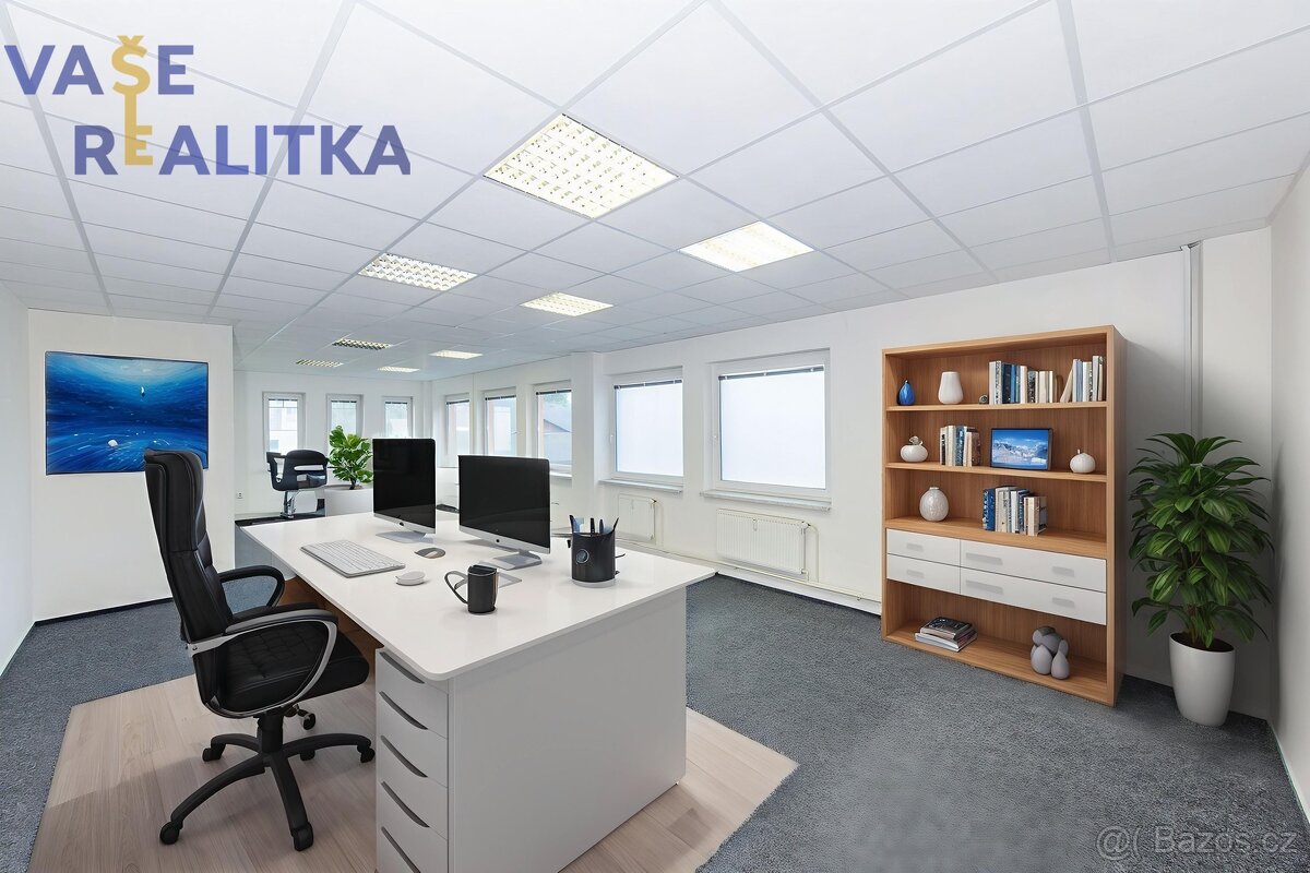 Pronájem, kanceláře 70 m2, Vsetín, ul. Na Příkopě