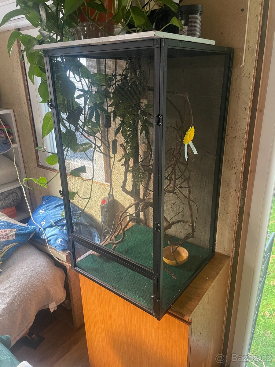 Klec na chameleona s prislusenstvim - Flexarium