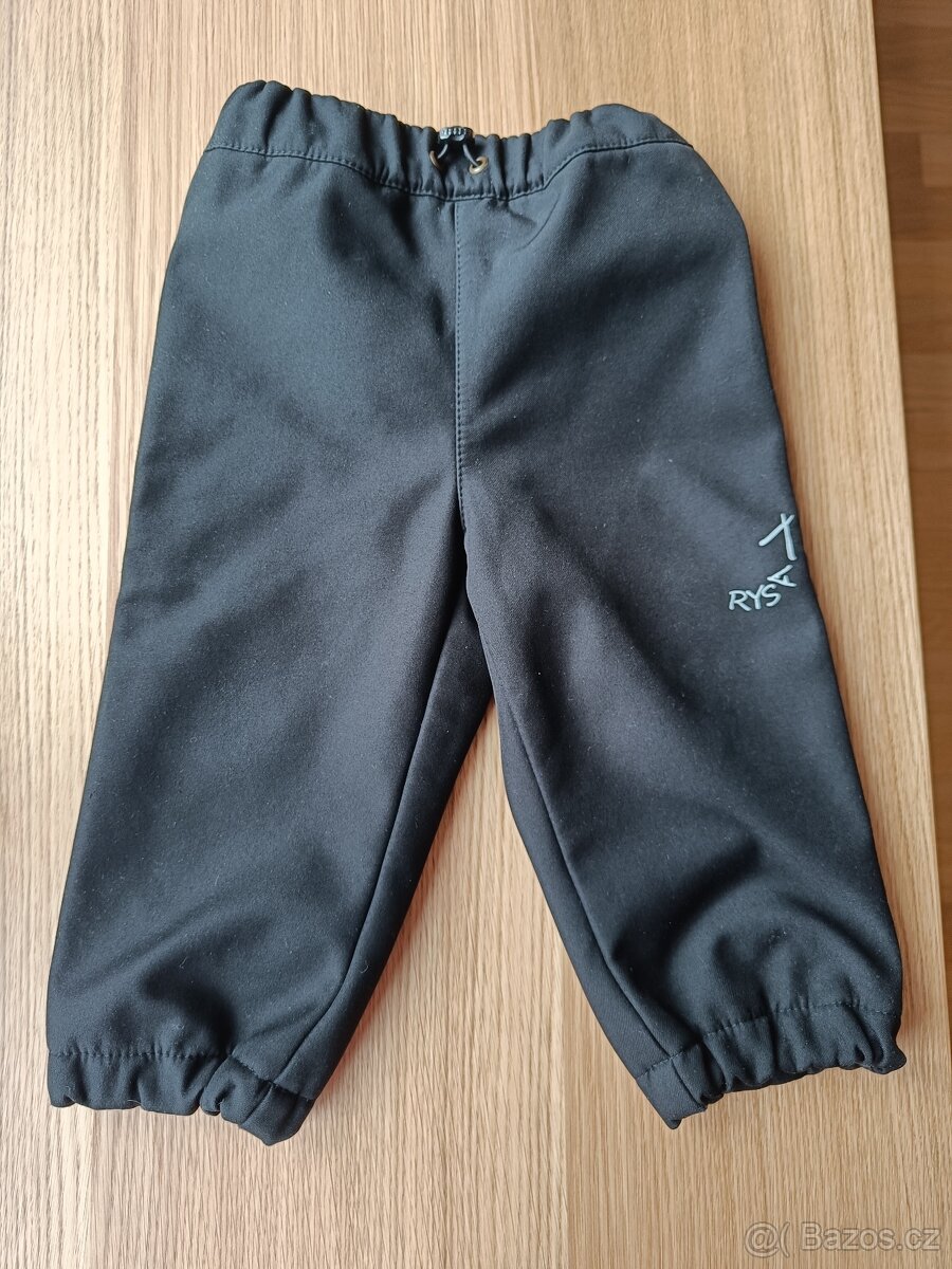 Zateplené softshellové kalhoty zn. Rysa