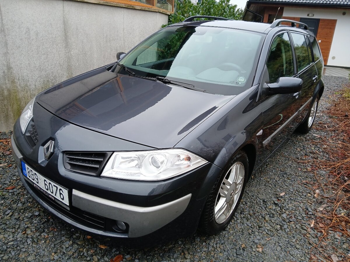 Renault Megane kombi 1.9dCi 96kW r.v.06, 6ti kvalt