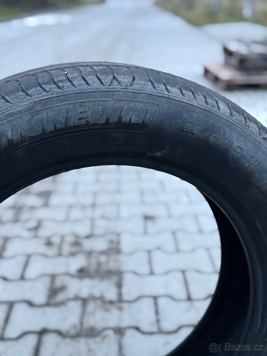 Prodám 4× letní pneumatiky Michelin e.Primacy 225/60 R18