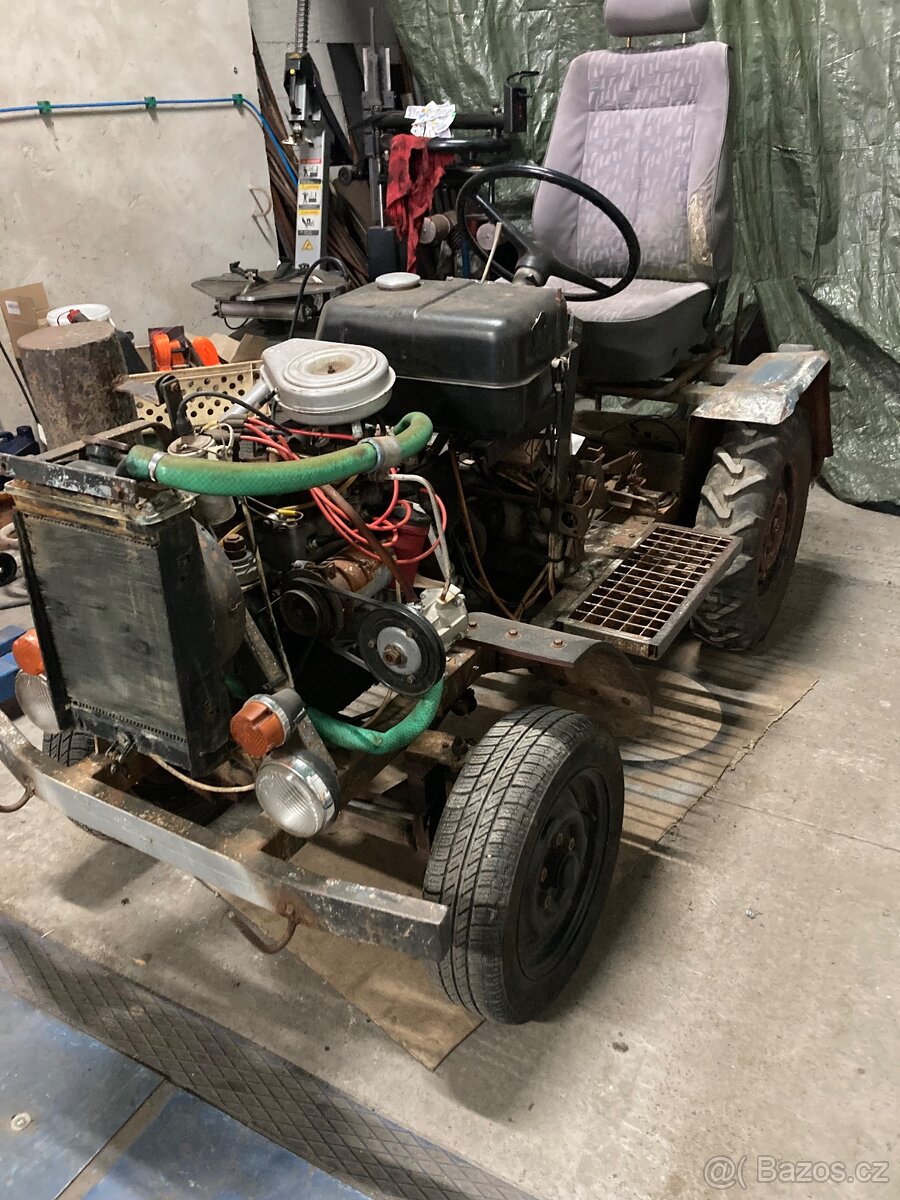 Malotraktor domácí výroby