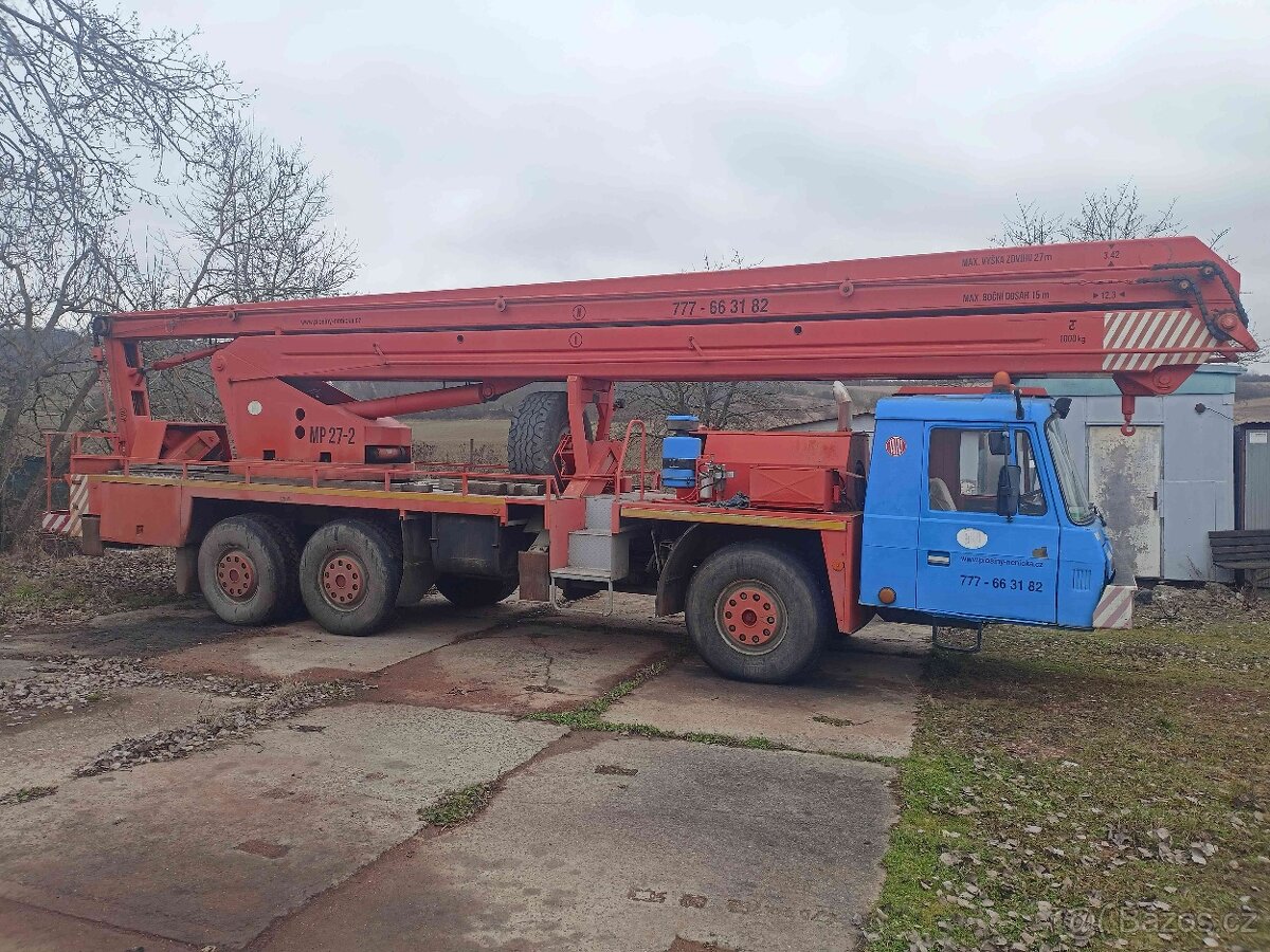 Montážní plošina Tatra 815 MP27