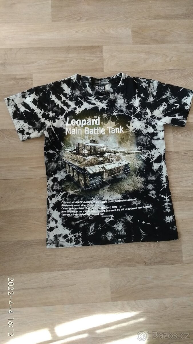 CHLAPECKÉ TRIČKO X-RAY VEL. S