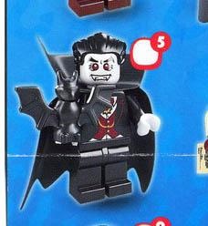 LEGO minifigurka 2. série (CMF 2) Vampire (upír)