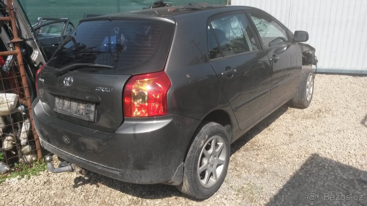 Predám náhradní dily Toyota Corolla 2002-2007 1.4 vvti