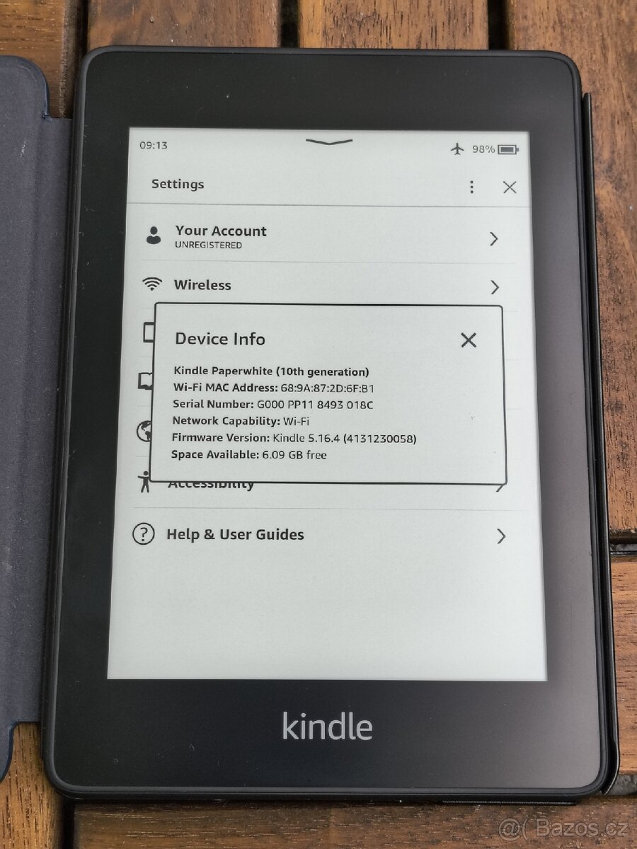 Čtečka knih Amazon Kindle paperwhite4