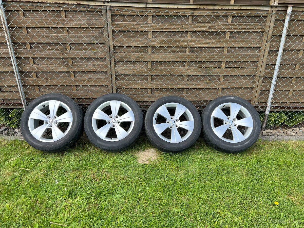orig. letní alu kola Triton R17 215/55/17