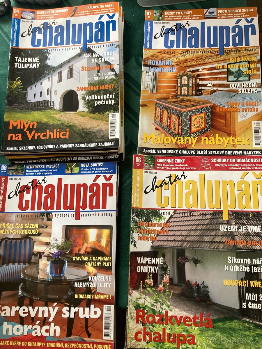 PRODÁNO Časopis Chatař a chalupář