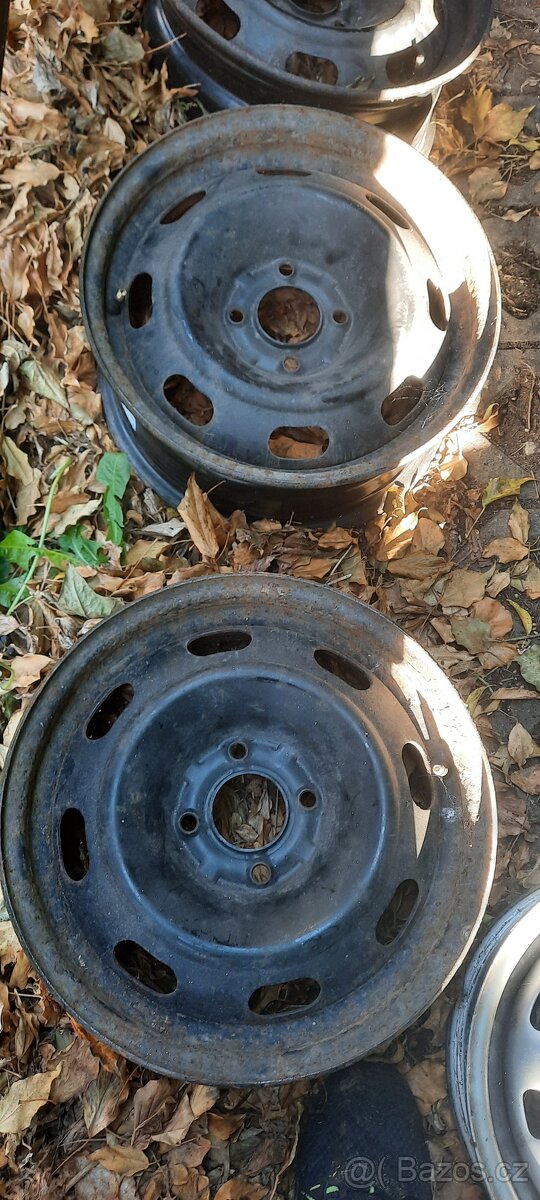 Prodám plechové disky 4×108 R15