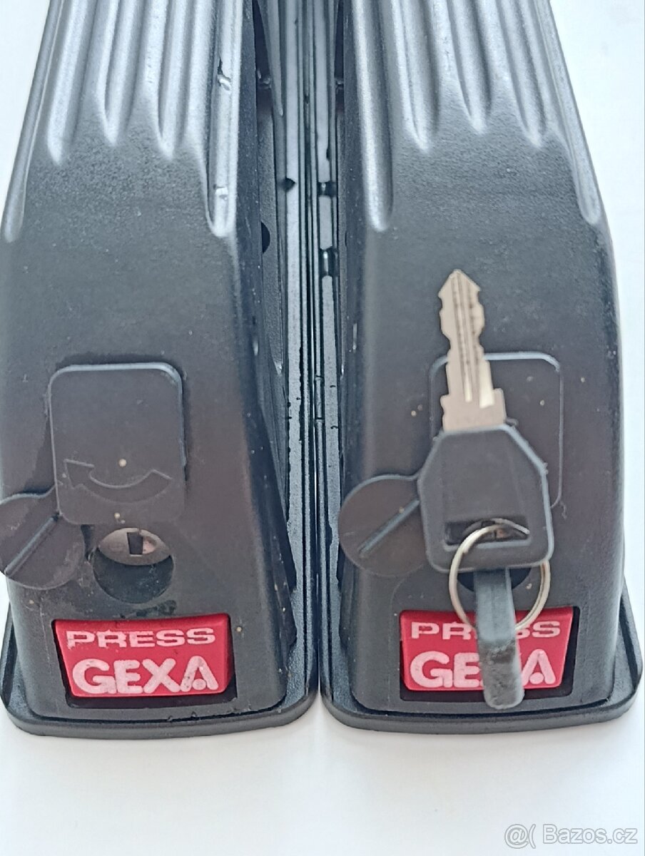Střešní nosič lyží na 5 párů PRESS Gexa v top stavu