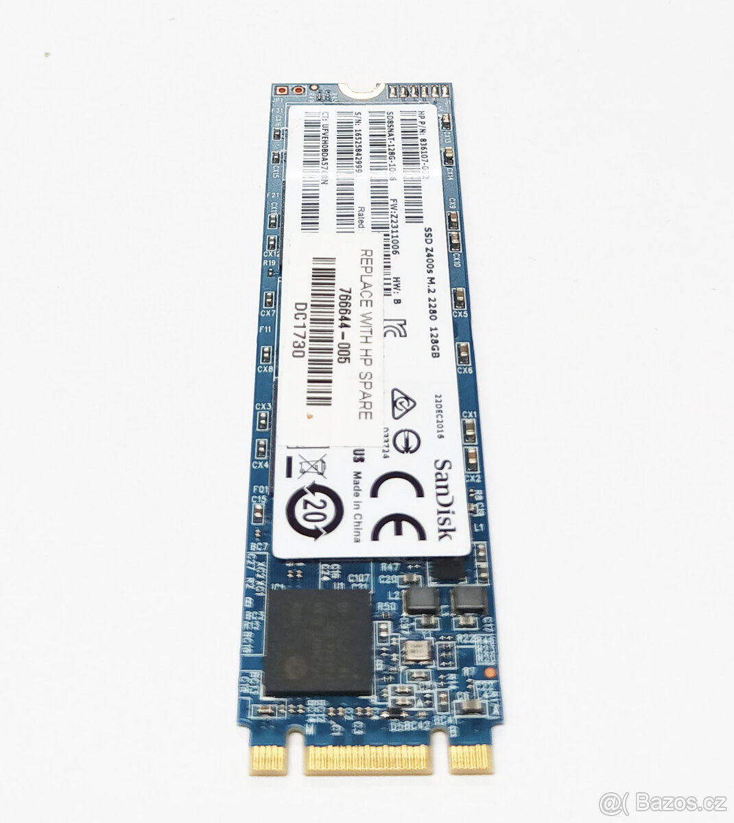 Pevný disk SSD 128.0GB SanDisk SSD Z400s M.2 2280