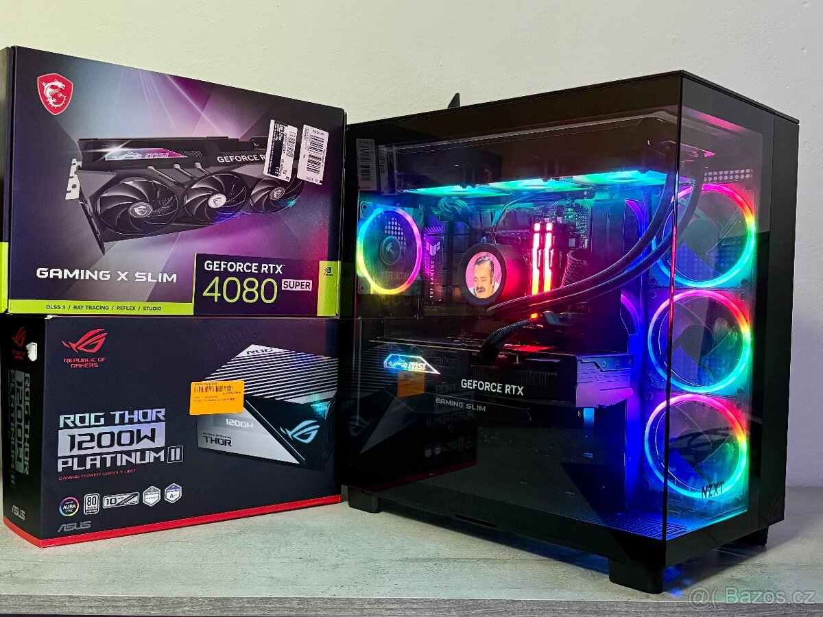 TOP HERNÍ DĚLO R7 7800X3D/32GB RAM/RTX 4080 SUPER/2TB SSD