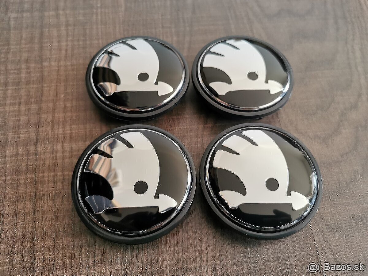 Středové kryty kol Škoda 65mm