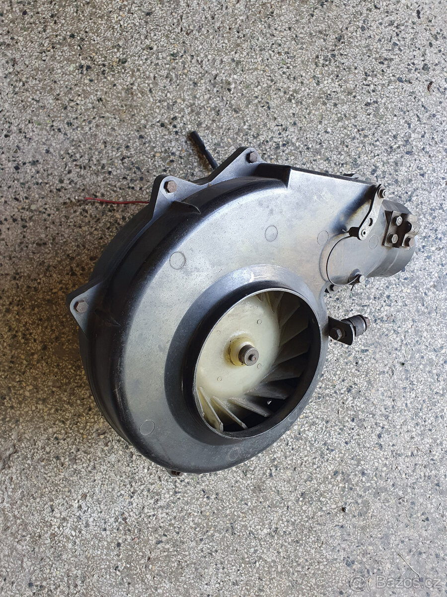 Škoda 1000MB, Škoda 100 - ventilátor topení