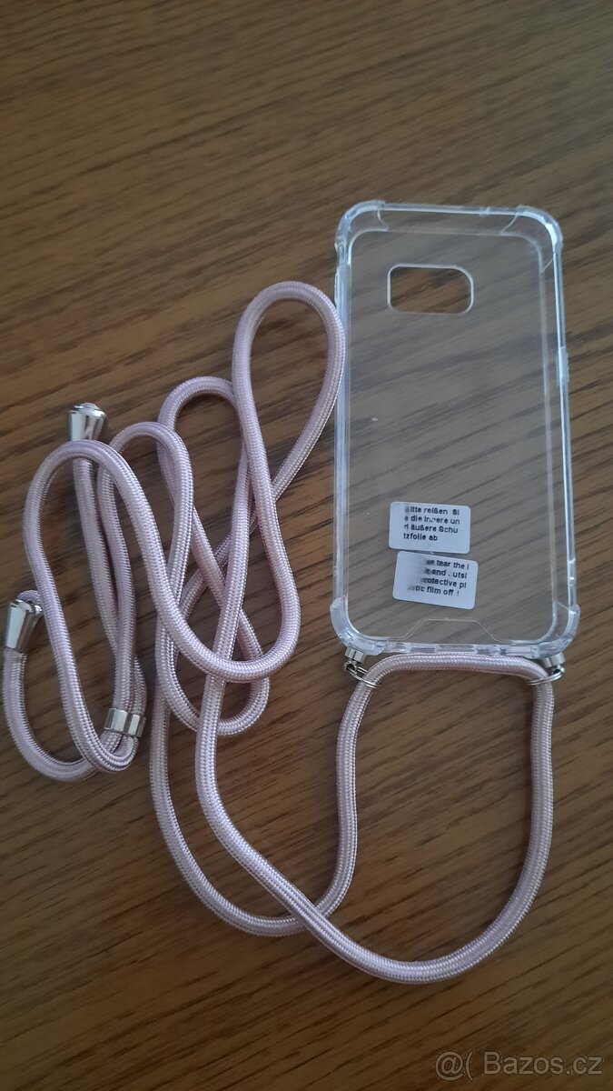 Kryt na mobil Samsung Galaxy S7 se šňůrkou