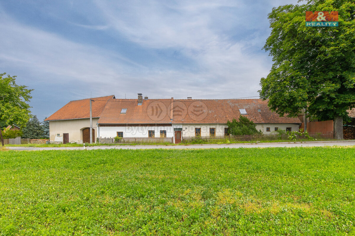 Prodej zemědělské usedlosti, 508 m2, pozemek 1510 m2, Borky