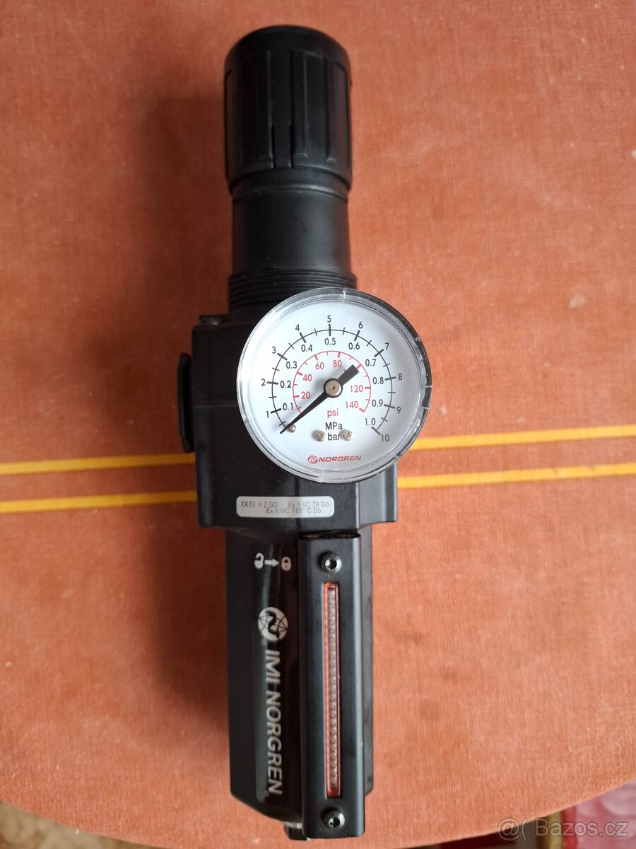 Excelon filtr regulátor, G1/2, 0.3-10 bar, 40µm + další věci
