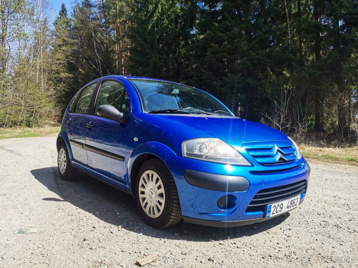 Citroen C3 1.1i, 1.majitel, 153tkm, ČR, klima, serv.kniha