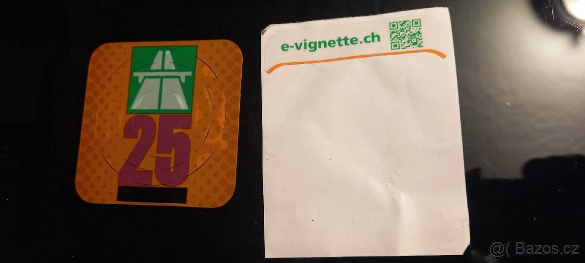 Dálniční známka Švýcarsko