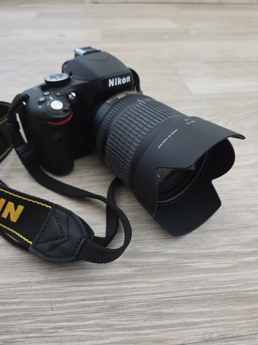 Nikon D5100 + AF-S NIKKOR 18-105mm + HOYA UV. 100% stav