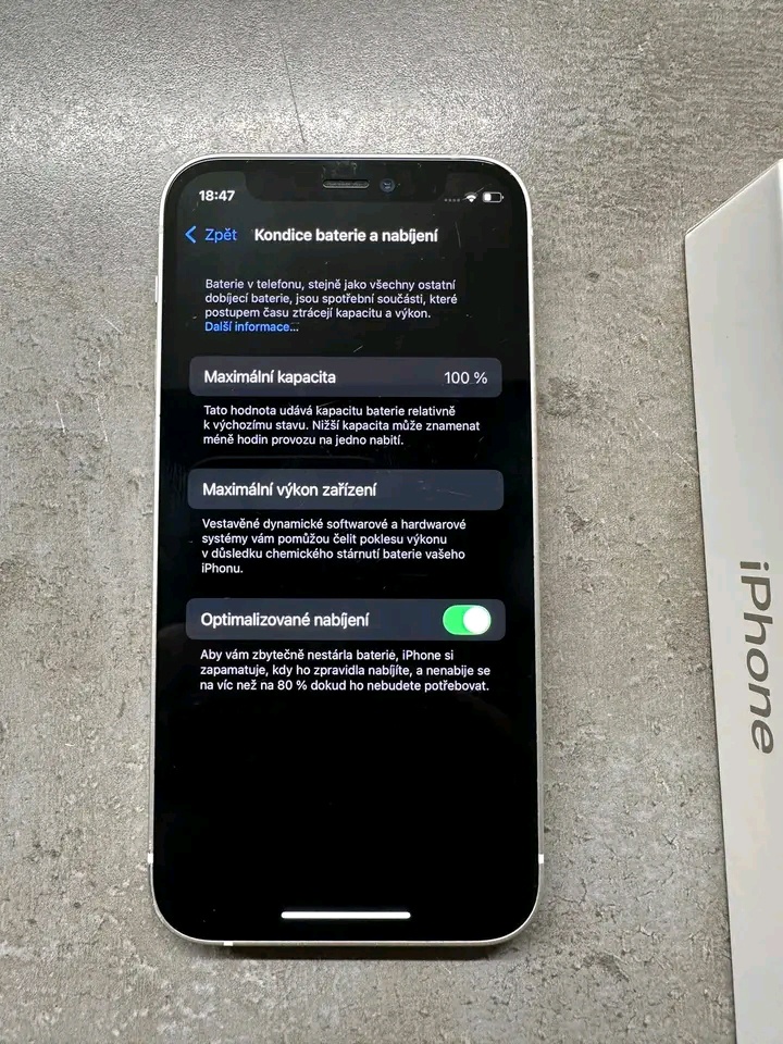 IPHONE 12 MINI 64 GB PLNĚ FUNKČNÍ