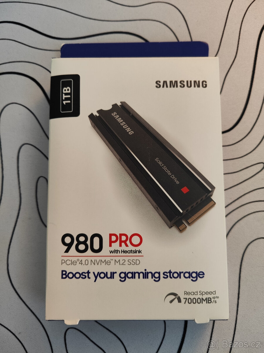 SSD Samsung 980 Pro 1TB (PCIe 4.0) with Heatsink