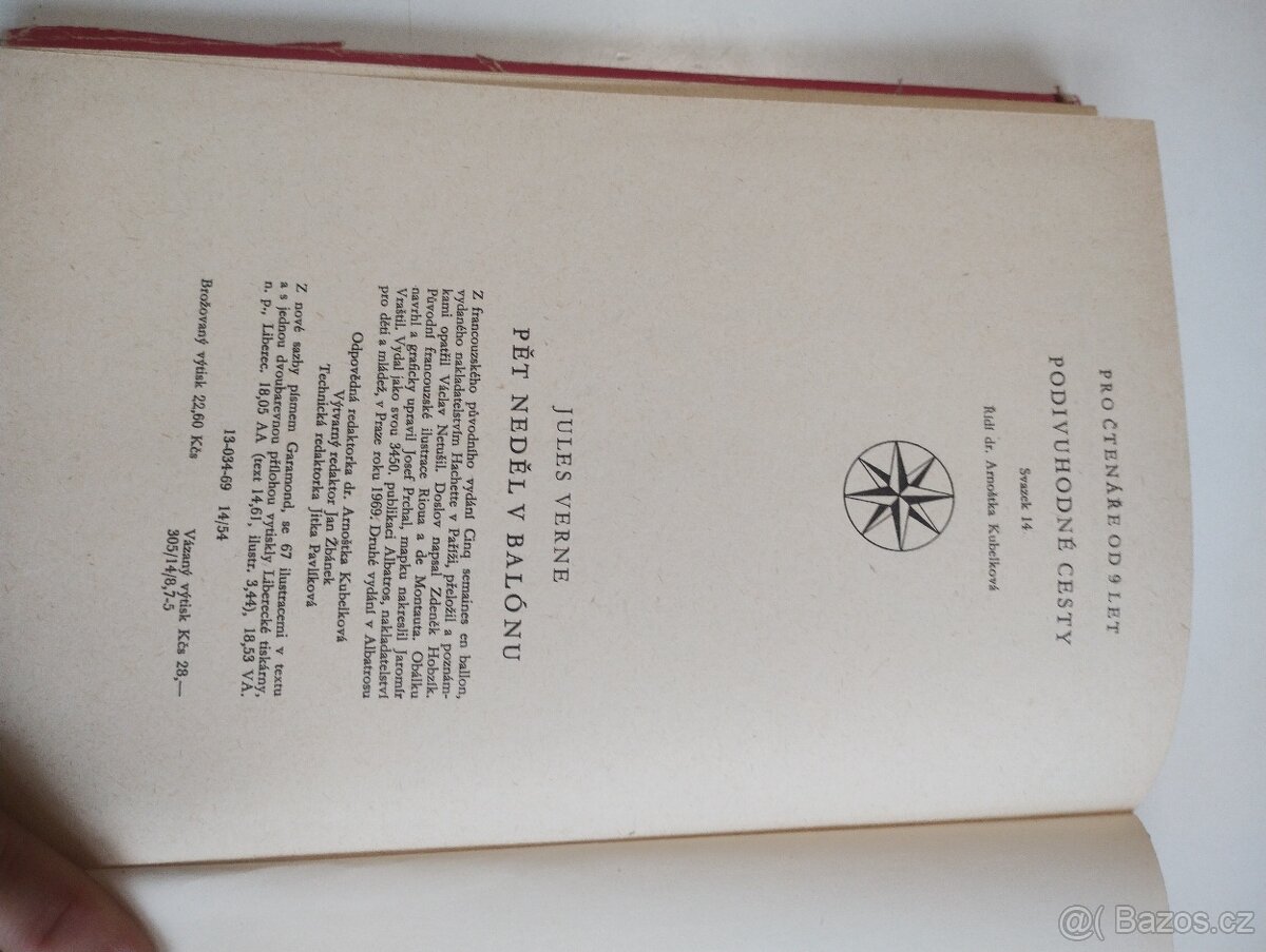 Pět neděl v balónu, Jules Verne