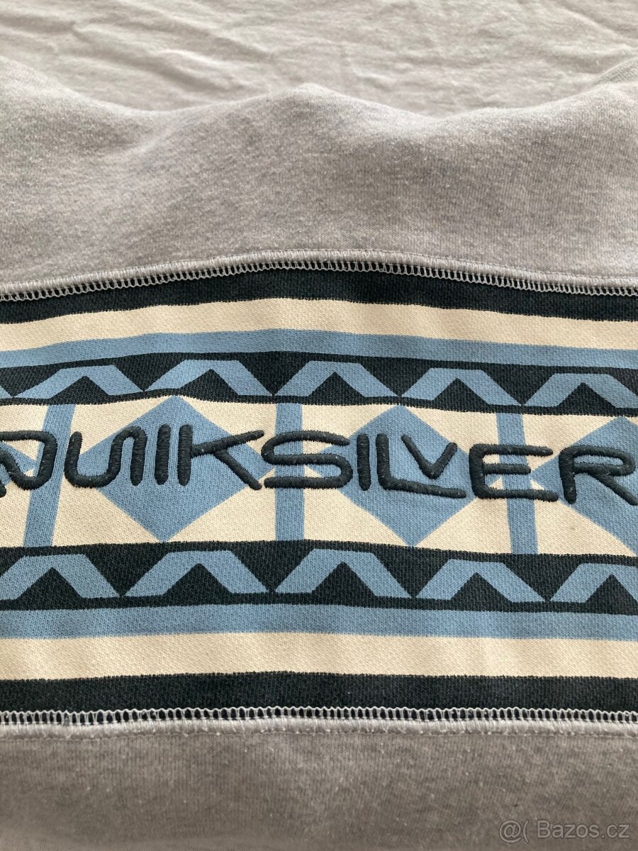 super mikina quiksilver, vel. cca 12 let, dětská M