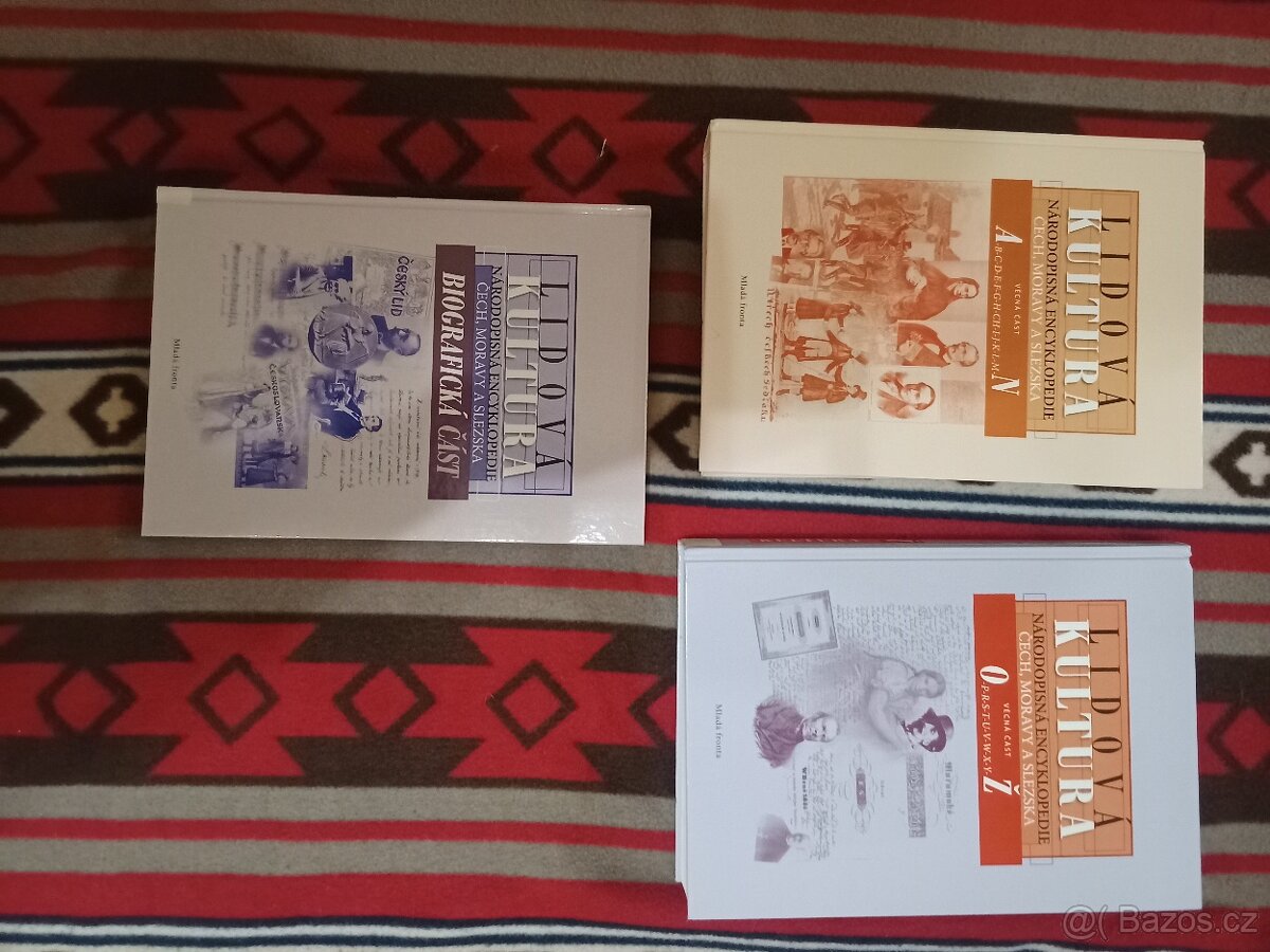 Prodám národopisné encyklopedie i po kuse