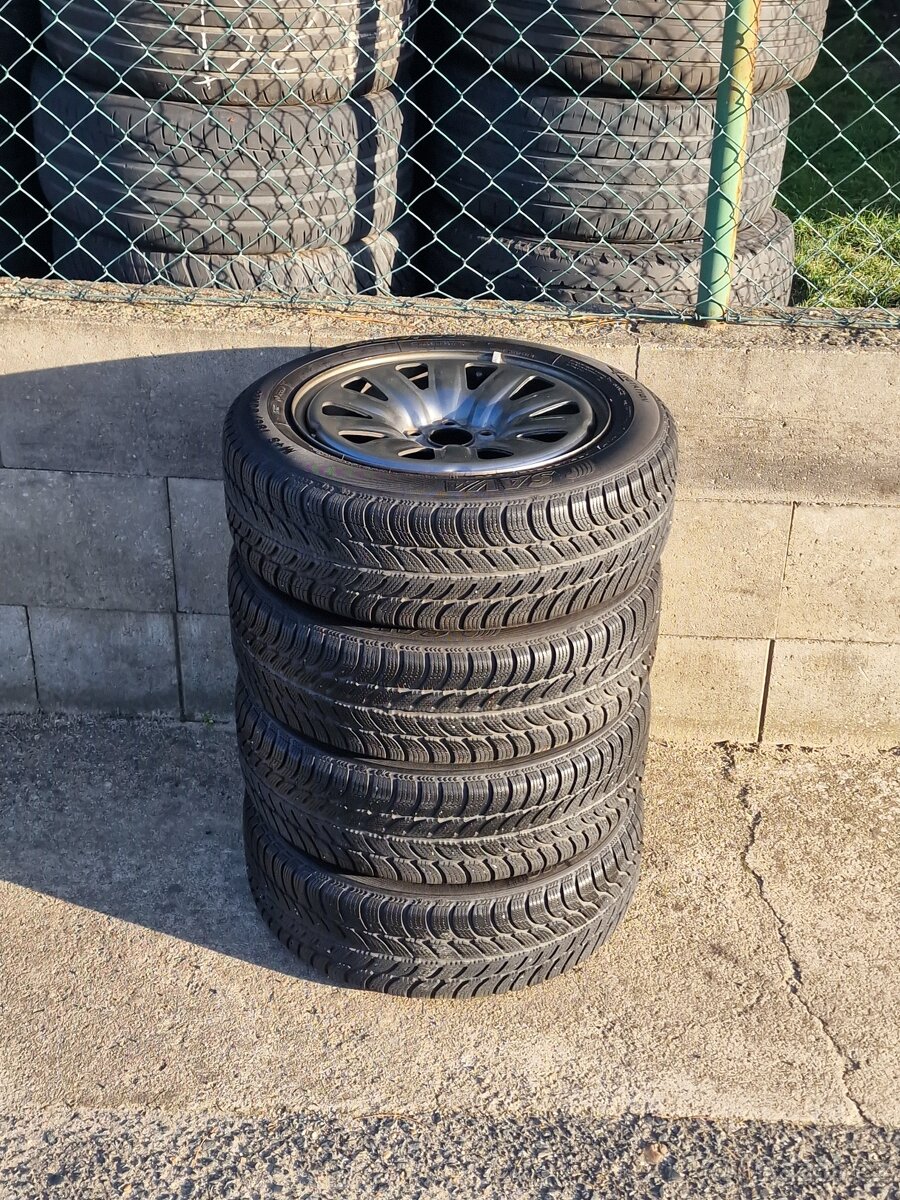 185/60/15 Zimní kola Škoda Fabia III 5x100 Antracit