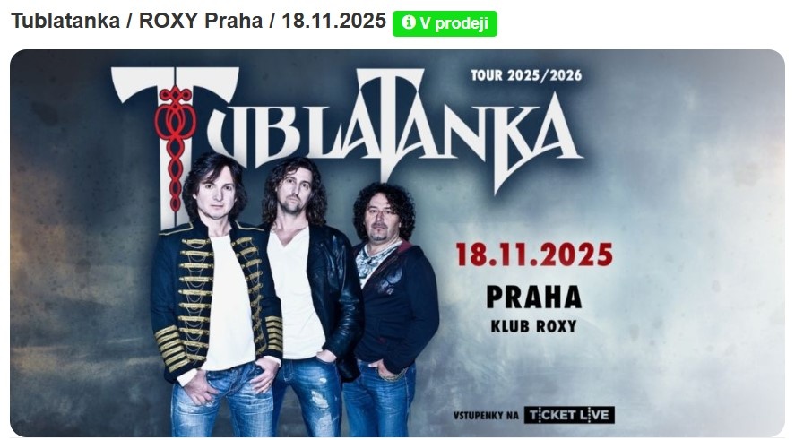 Tublatanka VIP 18.11 2000kus celkem 4x