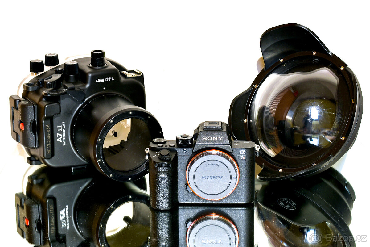 Sony A7RII + Podvodní pouzdro kompletní set