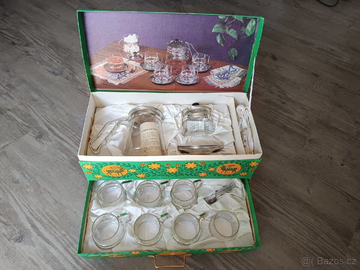 Kávový set - Kufr Myslivec Nová Paka