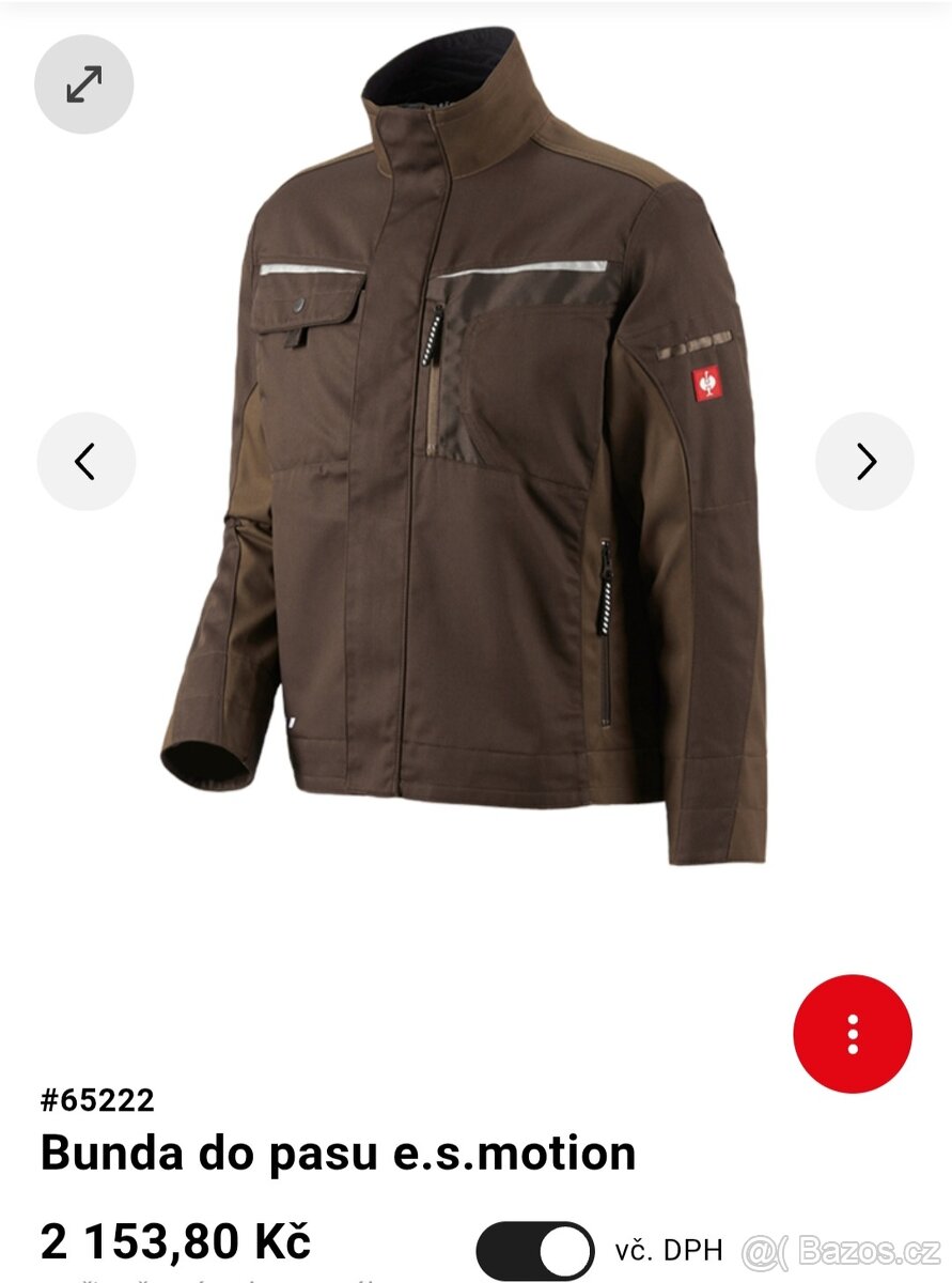 Engelbert Strauss Motion bunda nová s cedulkou vel.XL