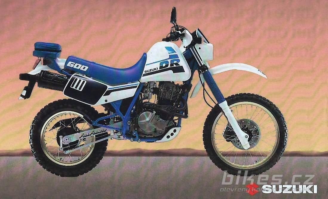 Suzuki DR600 přední kolo