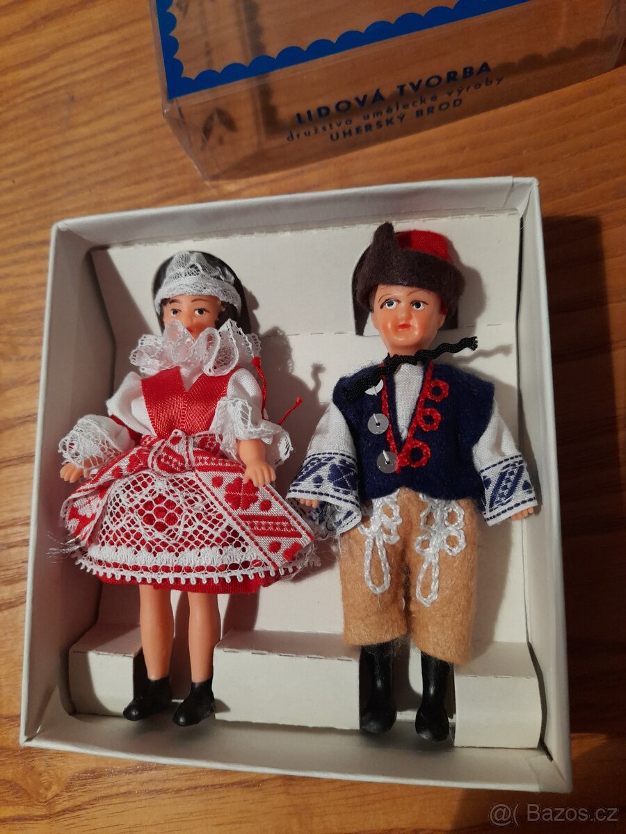 Krojované loutky retro hračka