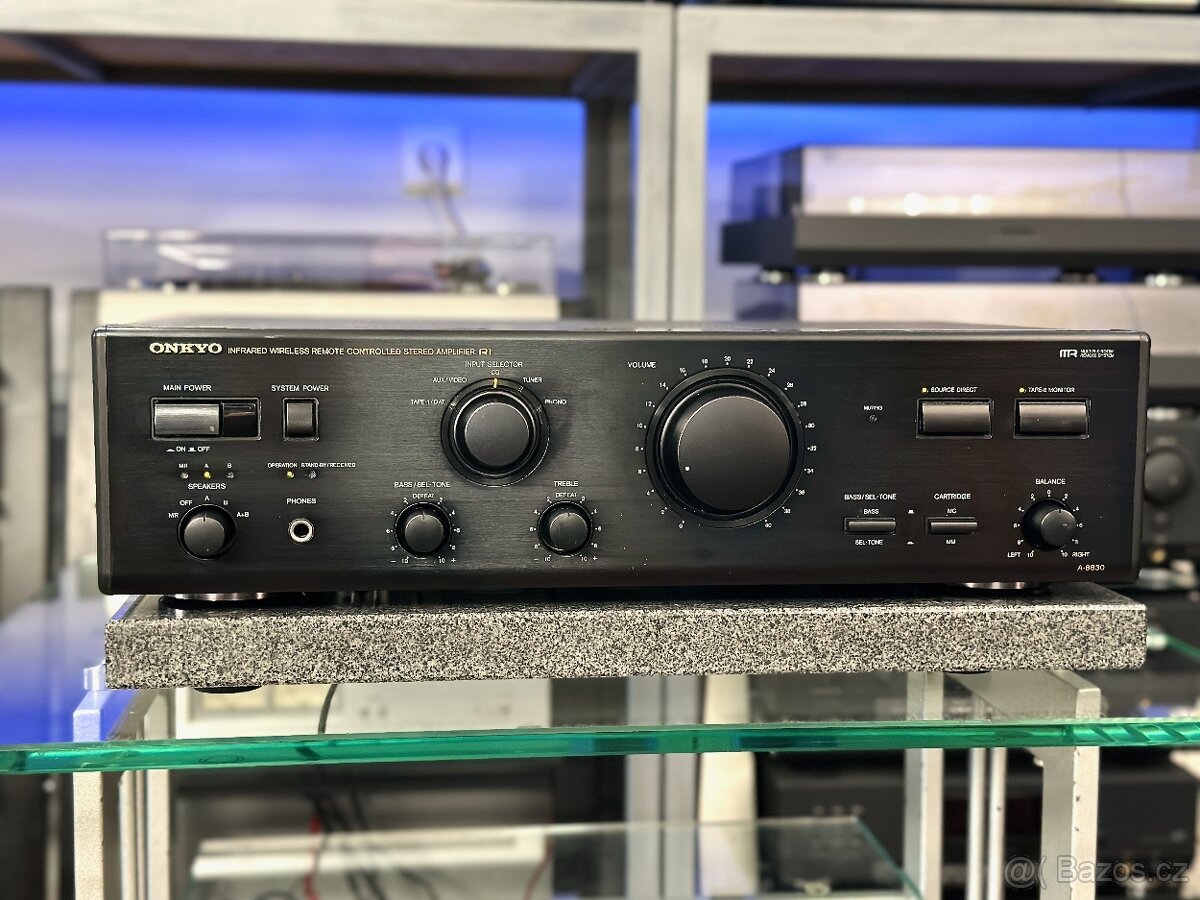 ONKYO A-8830 (r.1996) PHONO MM/MC, Selective Tone