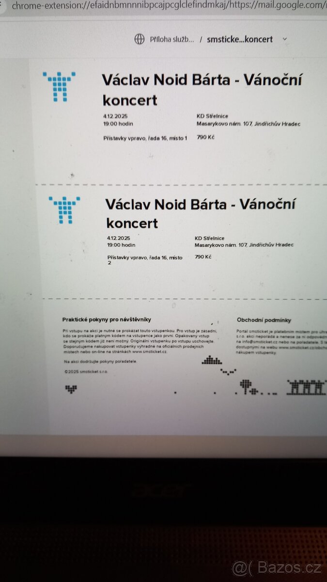 Václav Noid Bárta , Jindřichuv Hradec , 04.12.
