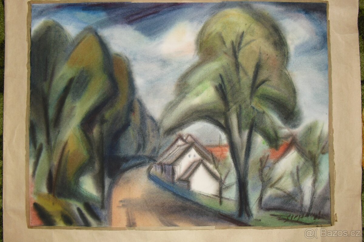 obrazy ak. malíře Ladislava Stejskala